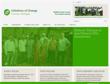 Tablet Screenshot of farmersdialogue.org